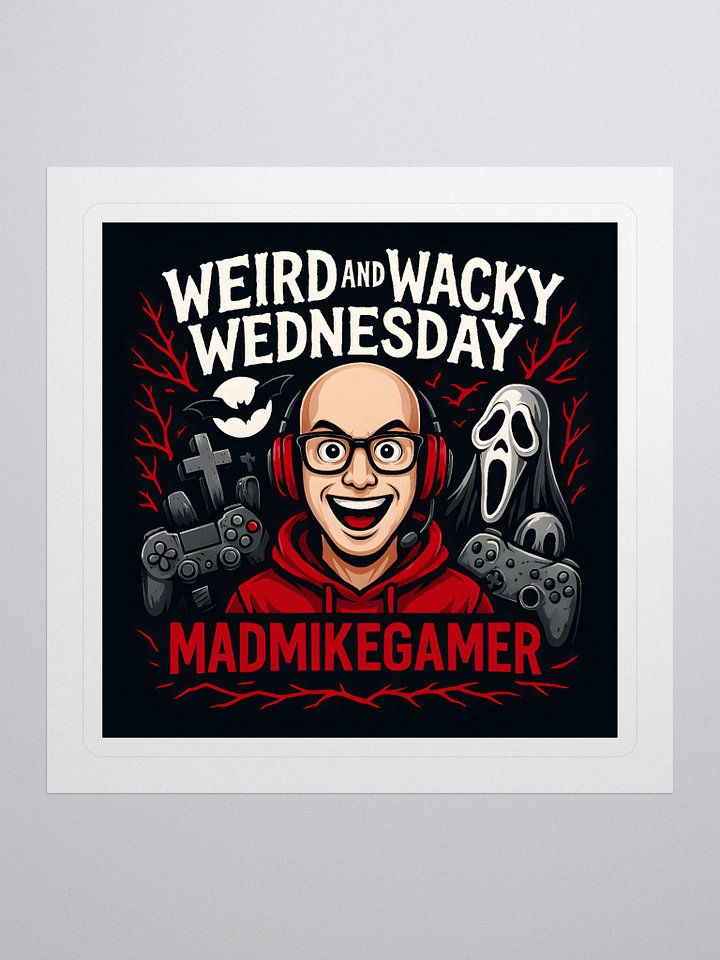 Weird & Wacky Gamer Sticker Set product image (1)