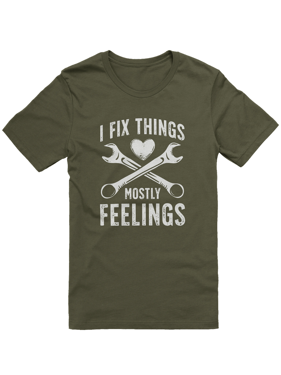 I Fix Things… Mostly Feelings – Funny Dad Shirt | DIY Dad Gift Tee product image (1)
