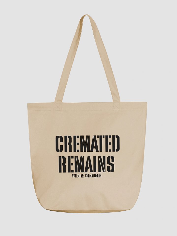 Cremated Canvas Tote product image (1)