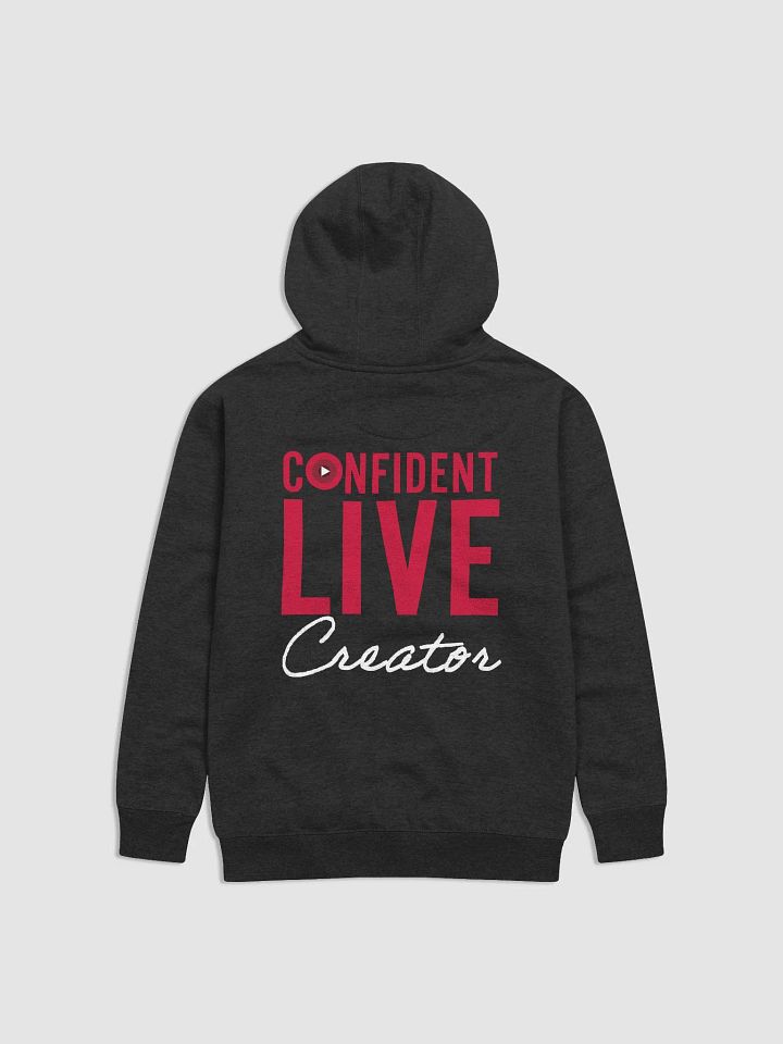 Confident Live Creator Hoodie (Dark) product image (2)