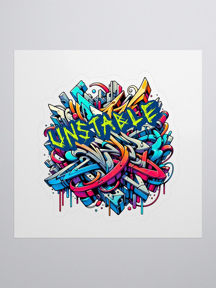 "Grafitti" Stickers by UNSTABLE product image (1)