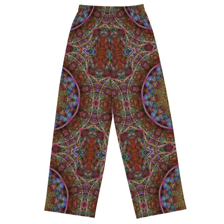 Blue Wind Kaleidoscope Wideleg pants product image (1)