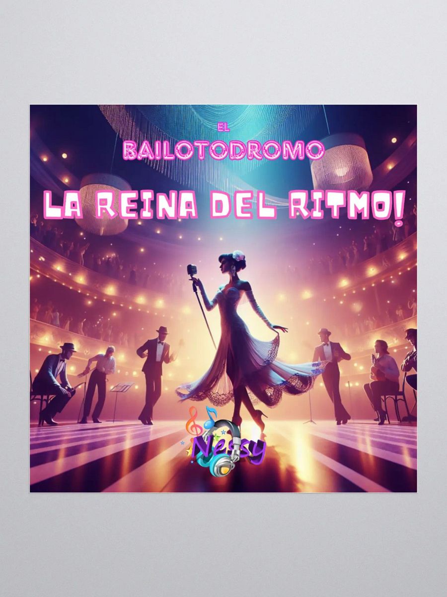 Sticker sencillo La Reina del Ritmo product image (1)
