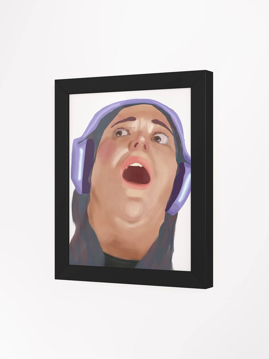 Scared Hayley Framed Print product image (13)