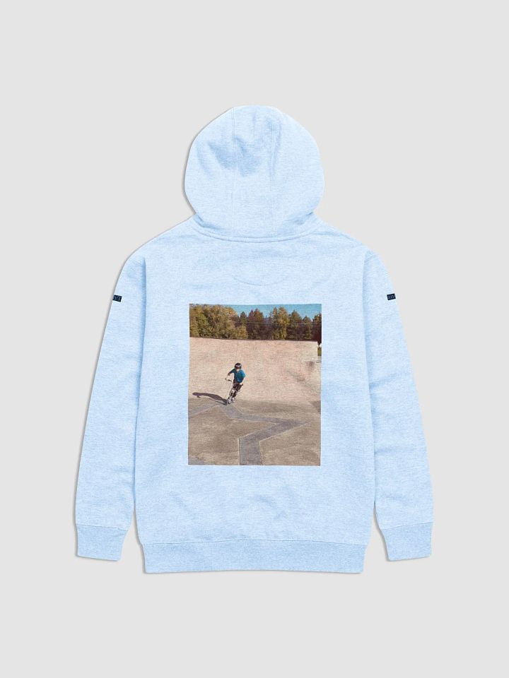 light-blue scooter hoodie product image (2)
