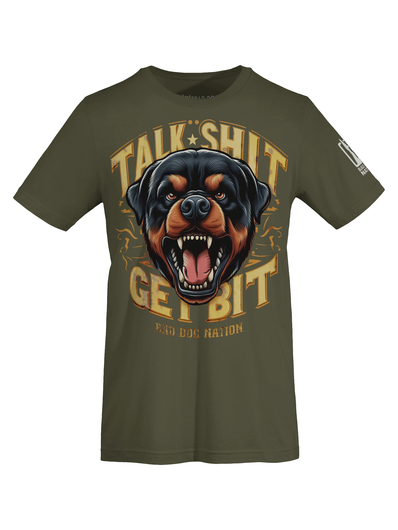 Rottweiler - Talk Sh#t Get Bit - PREMIUM ADULT UNISEX T-SHIRT product image (1)