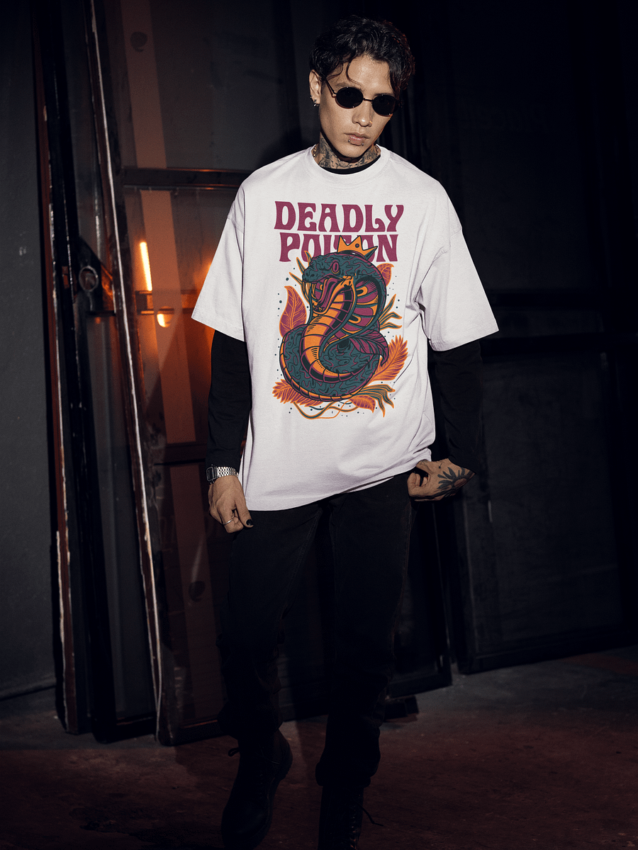 Deadly Poison Oversized Tee product image (21)