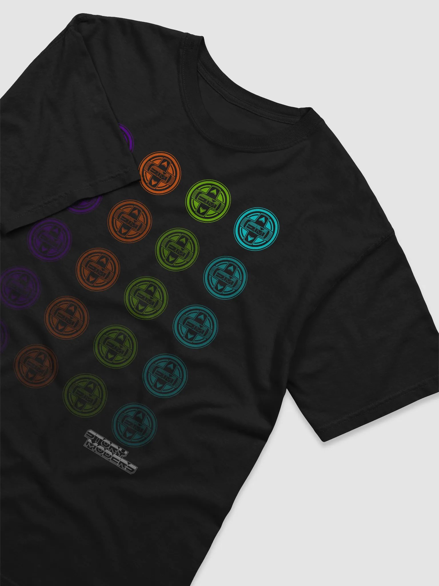 Storymoders Circle Logo Fadeout Shirt (Dark) product image (14)