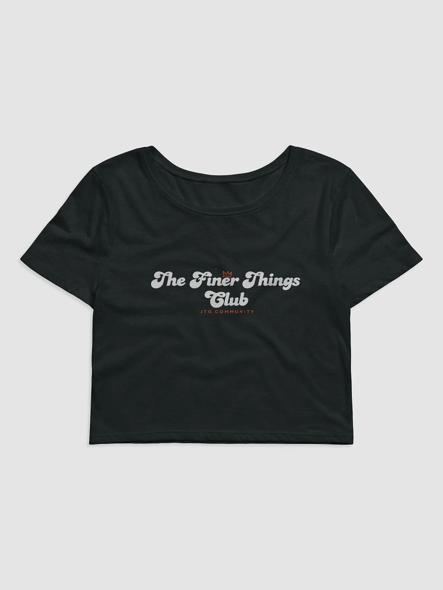 The Finer Things Club Community Crop Tee product image (1)