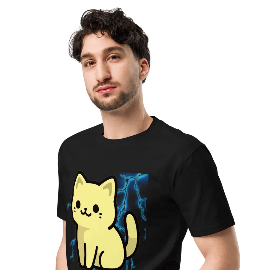 Lightning Kitty! Unisex T-shirt product image (8)