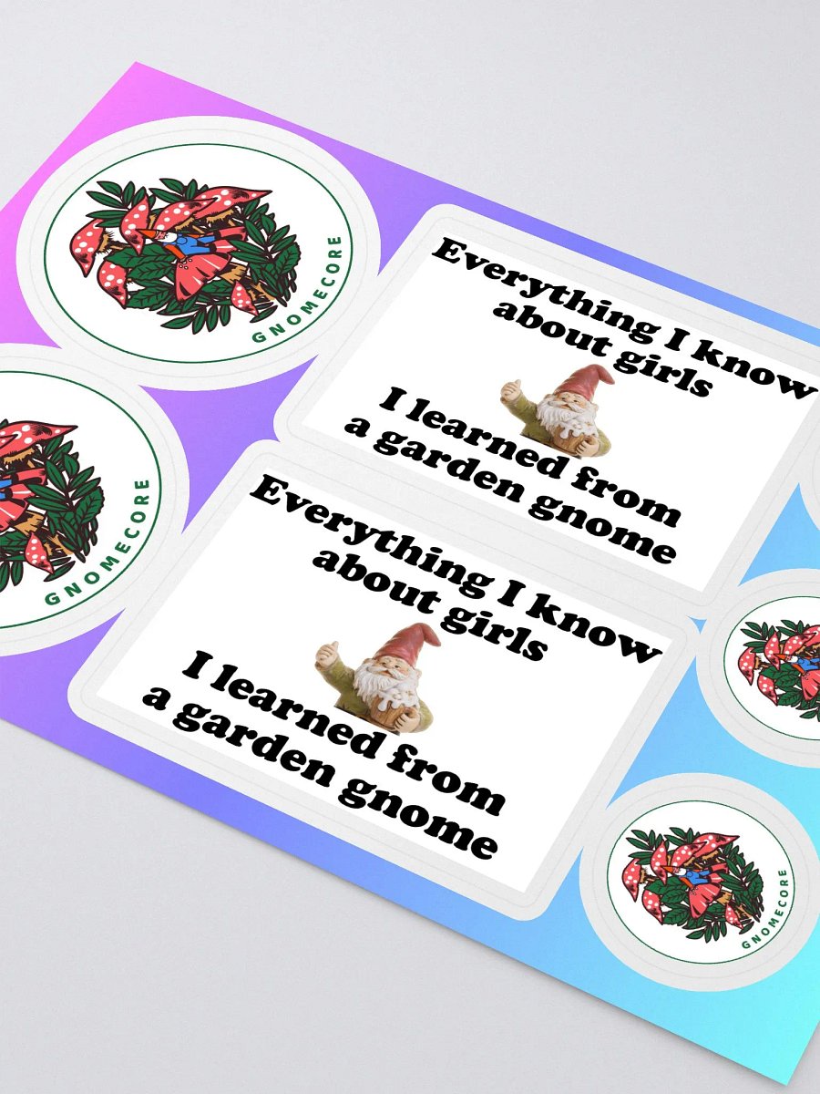 All Gnomes sticker sheet product image (3)