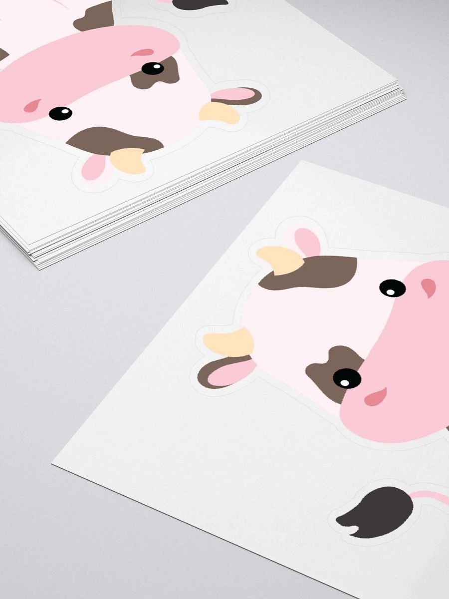 Jonnijean_ Cow Sticker product image (4)