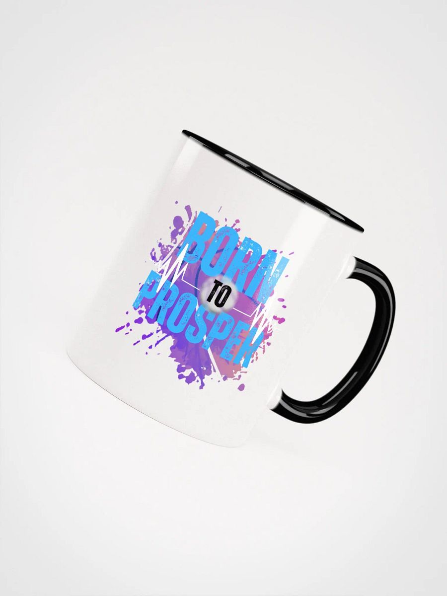 CREATE Greatness + Born to Prosper Ceramic Color Handle Mug product image (4)