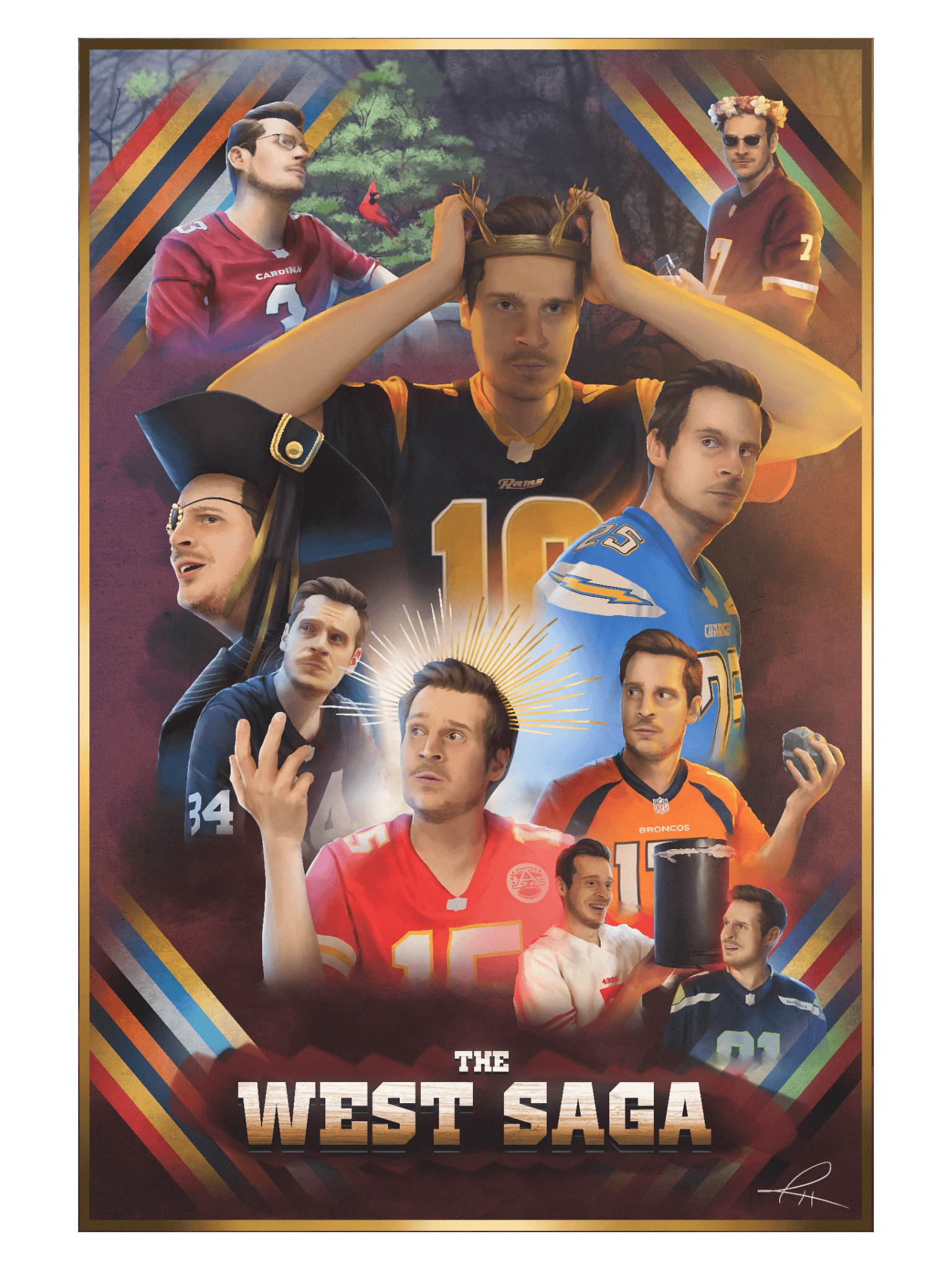 West Saga Poster product image (1)