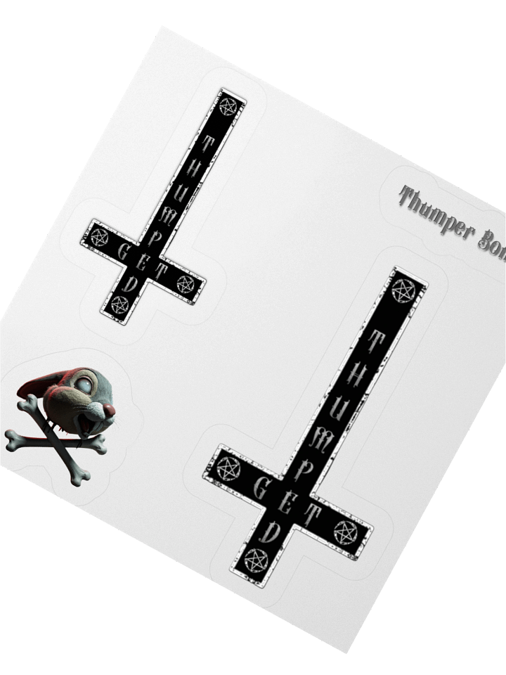 GET THUMPED (HALLOWEEN 2025 STICKERS) product image (4)