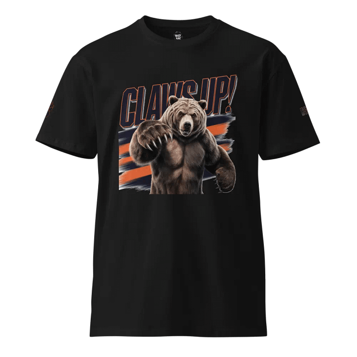 Claws Up! Chicago Bears Premium T-Shirt | NFL Home Locker product image (1)