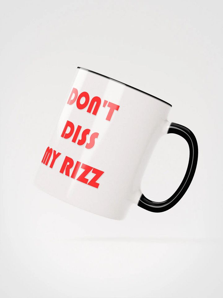Bold & Vibrant 'DON'T DISS MY RIZZ' Mug product image (2)