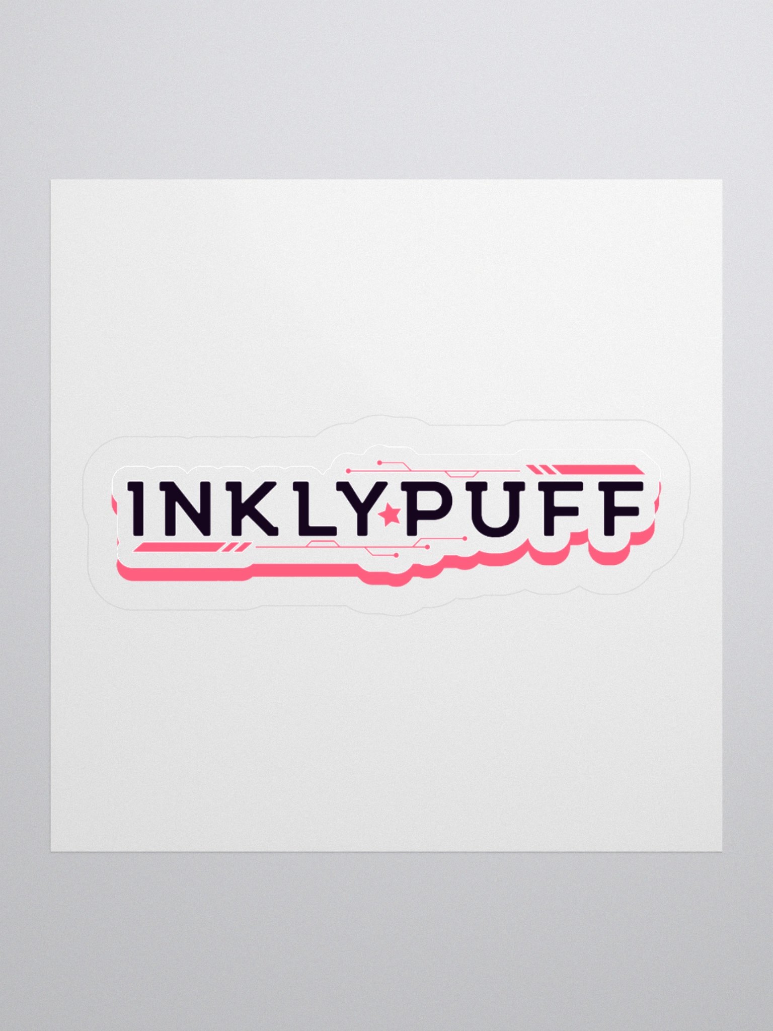 Classic Inklypuff Logo Sticker product image (1)
