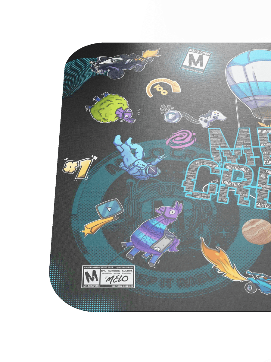 #MELOtober 2024 Personalized MELO CREW Chaos - Mouse Pad | #MadeByMELO product image (9)