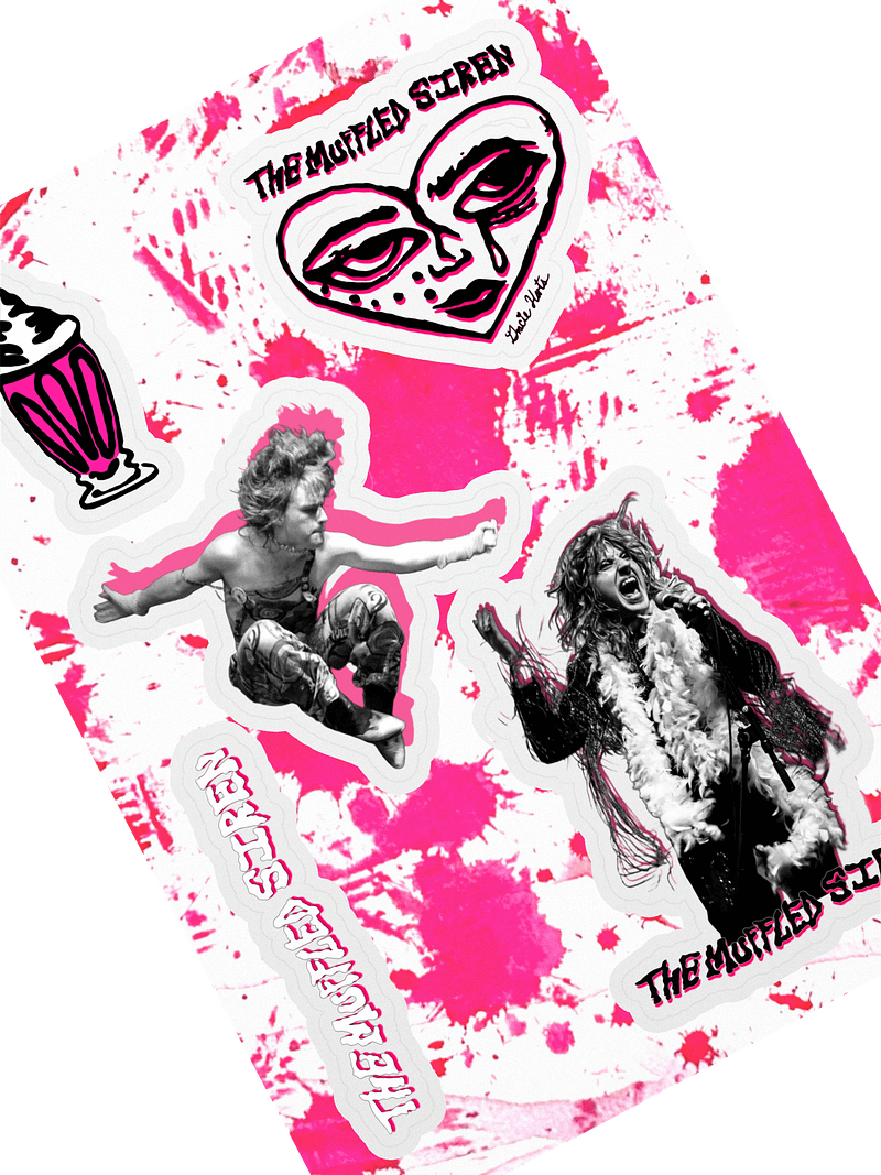 The Muffled Siren Sticker Sheet