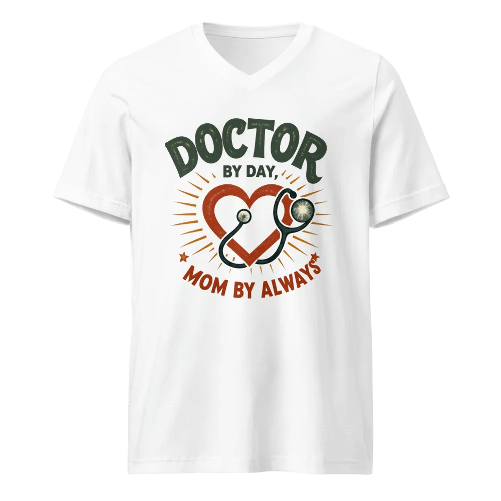 Heartfelt Doctor & Mom V-Neck Tee product image (1)