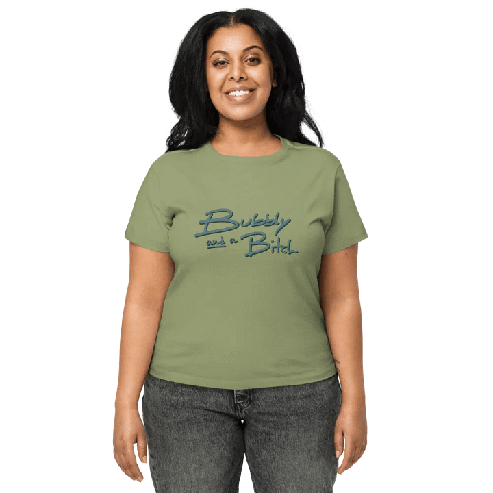 Bubbly and a B*tch (fir design) waist-length tee product image (2)