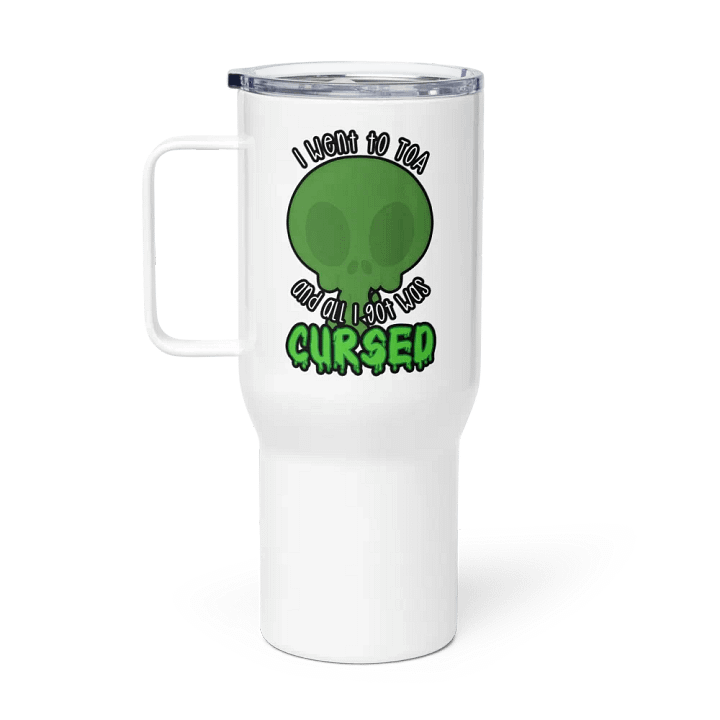 All I Got Was Cursed - Hunter - Travel Mug w/Handle product image (1)