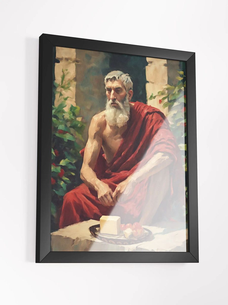 "Epicurus Dines" by Genevra Catalano (2022) product image (5)