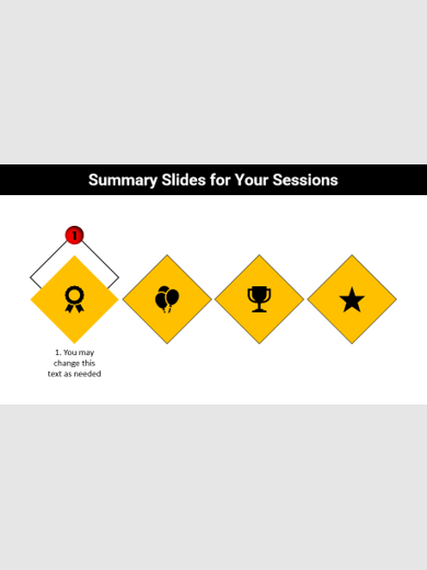 Create Interactive Summary Slides in PowerPoint product image (1)