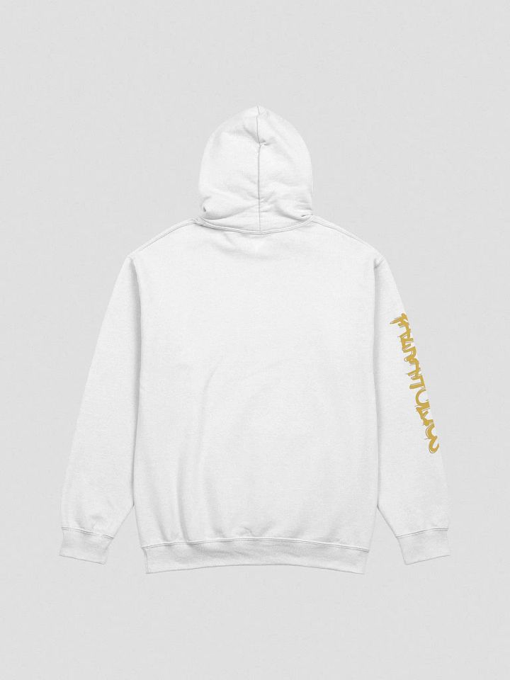 T4P Hoodie White/Goldenrod (Gildan Classic Hoodie) product image (2)