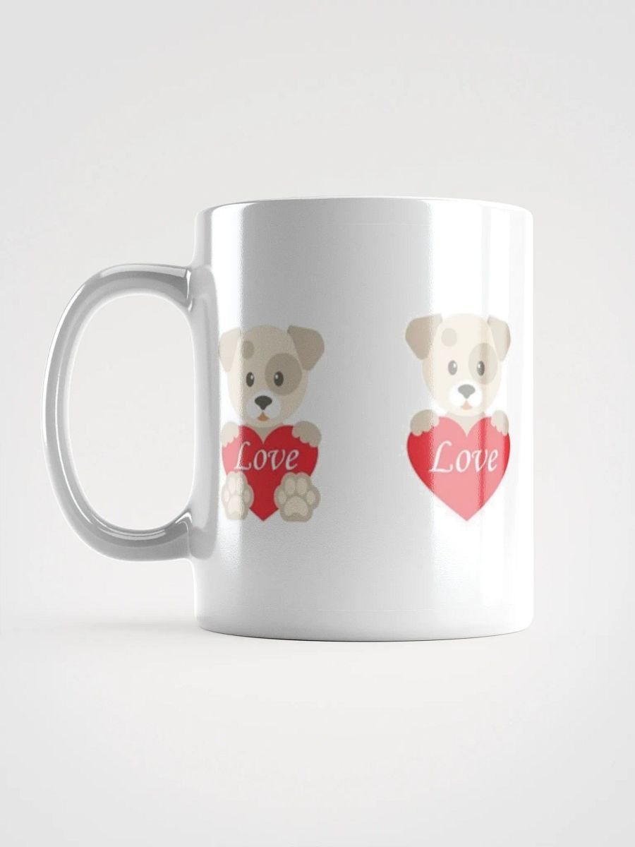 White Glossy Mug Cute Bear product image (6)