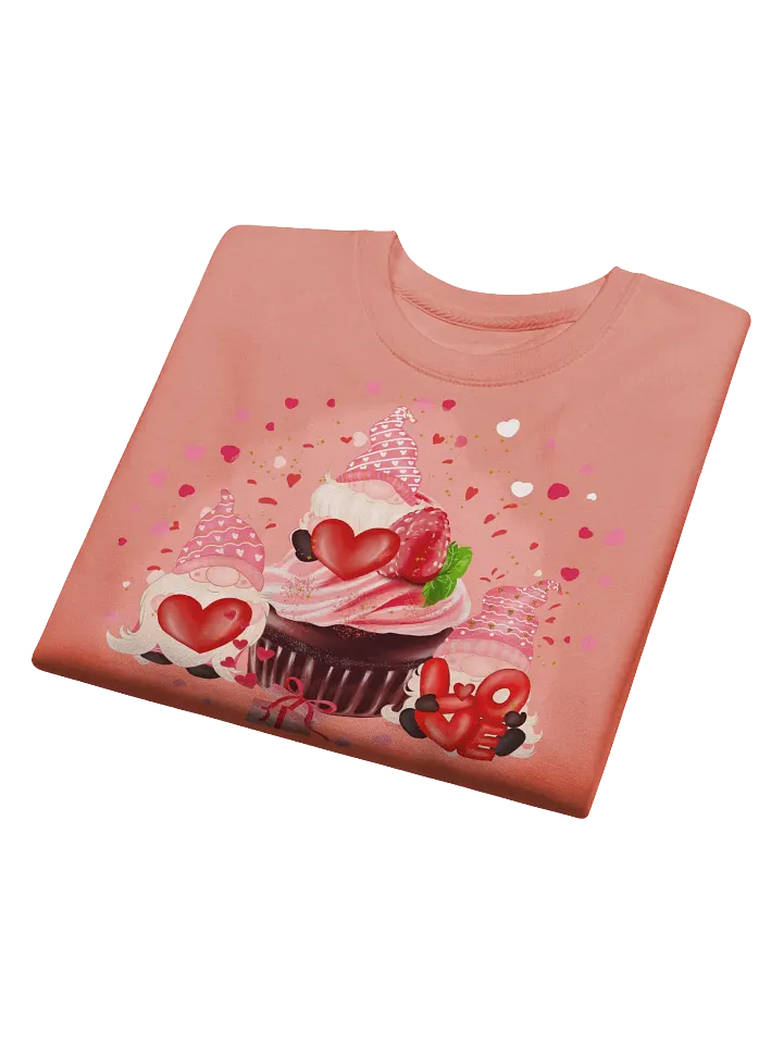 Gnome Love Cupcake Sweatshirt product image (6)