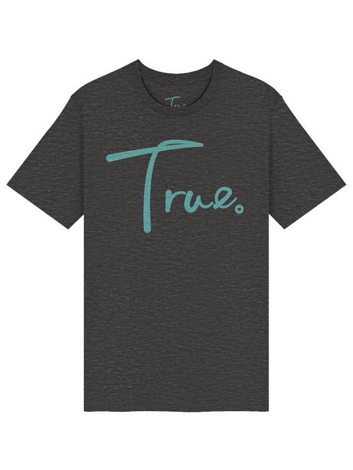 The Daily — in Dark Heather Grey + Dimple Blue (Unisex) product image (2)