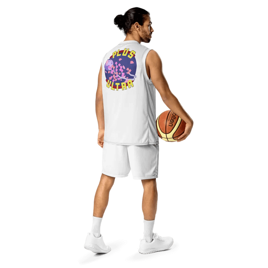 Plus Ultra Basketball Jersey (Back) product image (3)