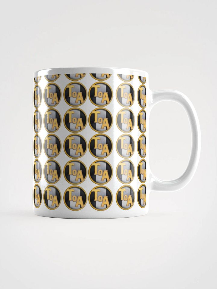 Tournament of Ages - Small Logo - White Glossy Mug product image (1)