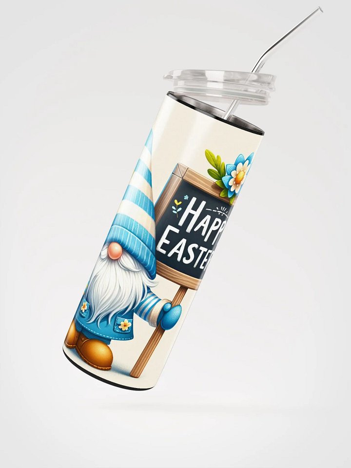 Whimsical Easter Gnome Stainless Steel Tumbler product image (4)