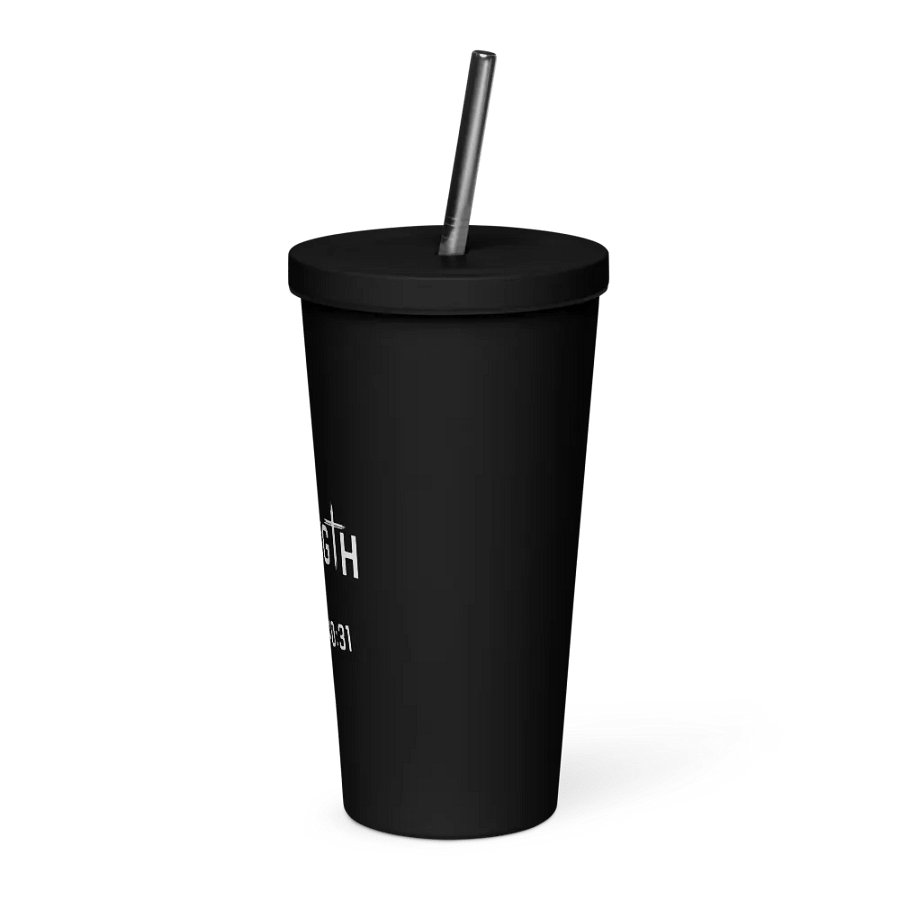 Strength 20 oz. Insolated Cup: Black product image (3)