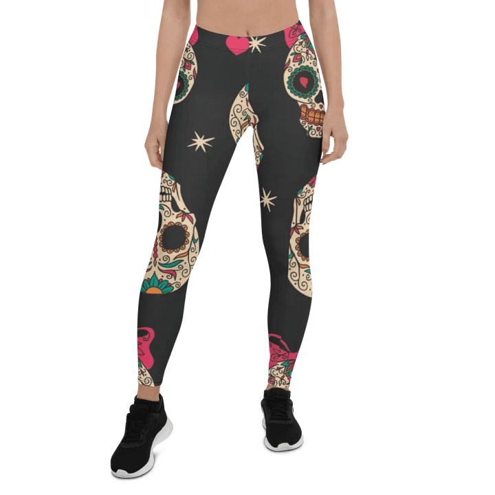 Leggings – Skull Print for Bold & Edgy Style product image (1)
