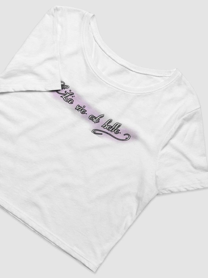 T-shirt- La vie est belle product image (2)