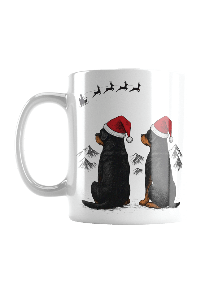 Rottweiler Santa Paws Mug product image (3)