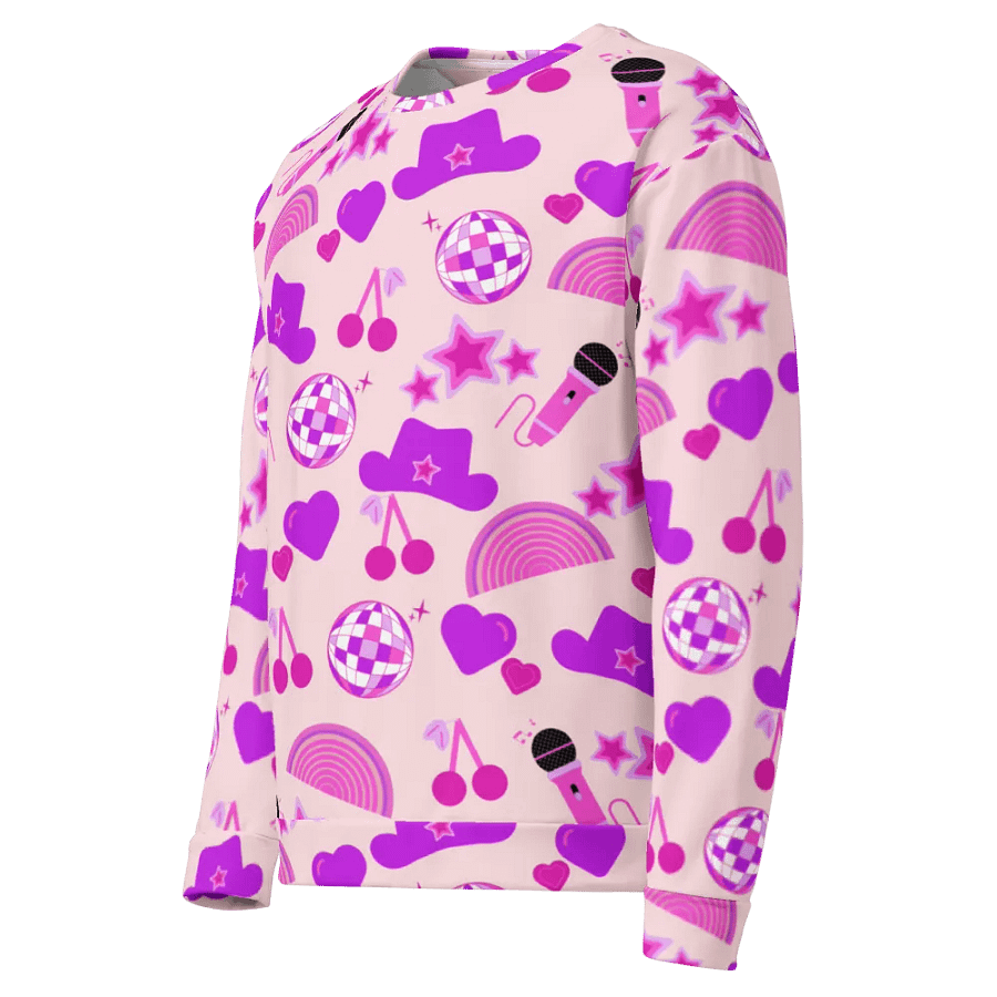 Country Rainbow Disco Vibes All-Over Sweatshirt product image (5)