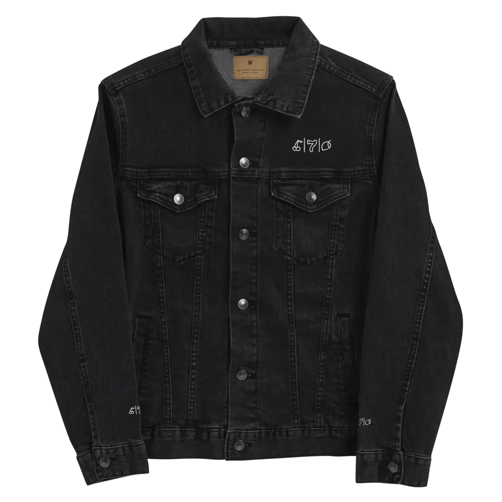 Cdog Spins Black Denim Jacket product image (7)