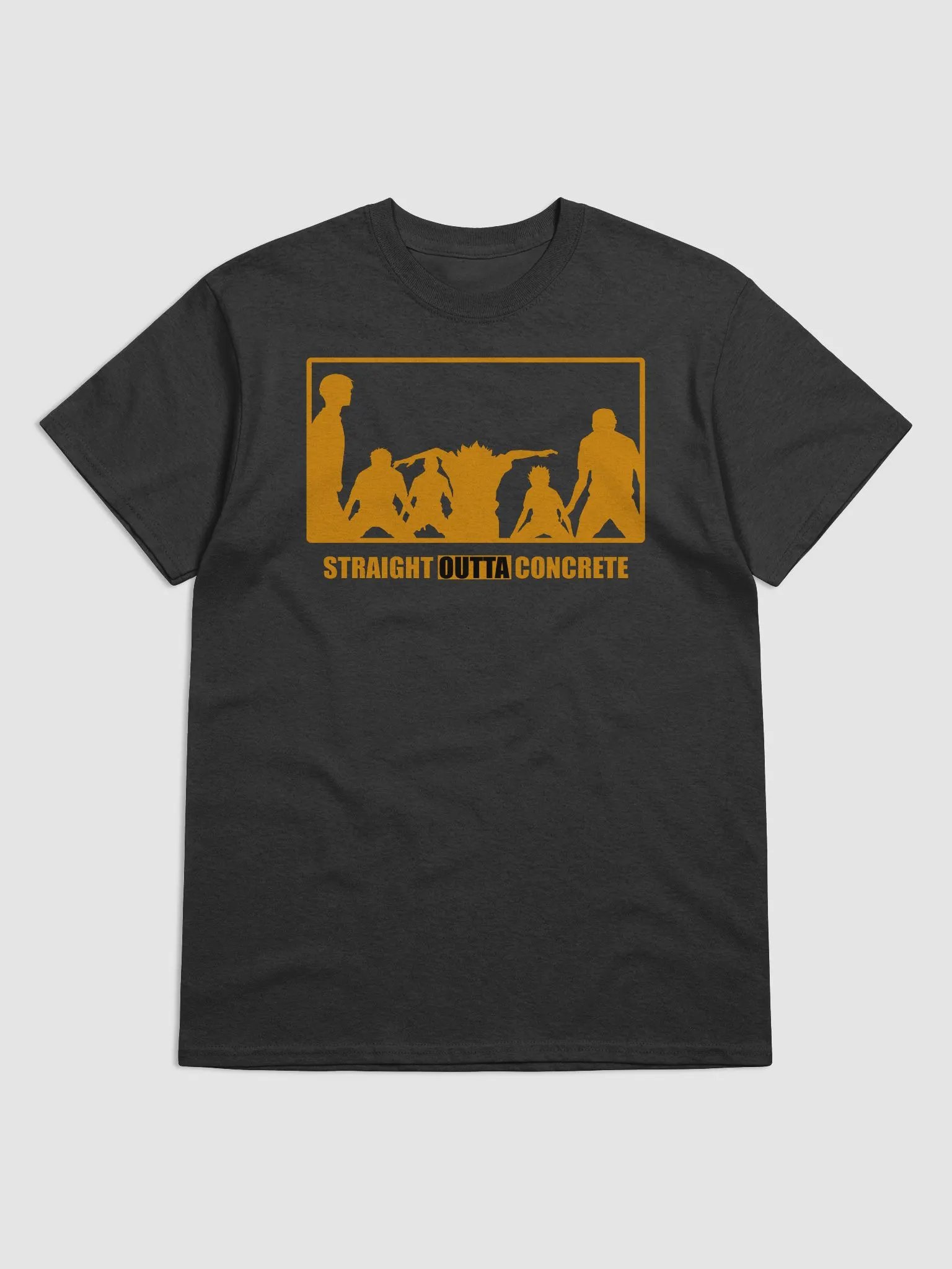 Karasuno 'SOC' Black Tee - Front product image (1)