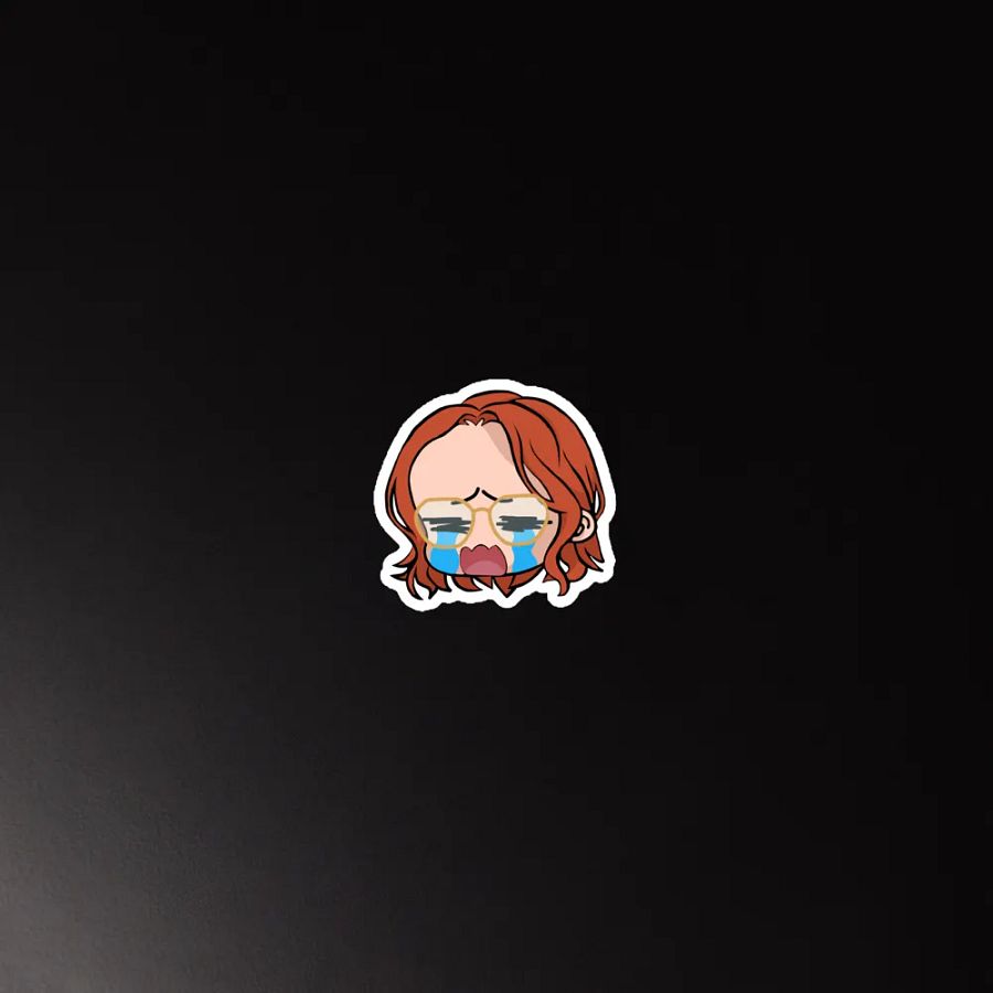 CRYING emoji magnet product image (3)