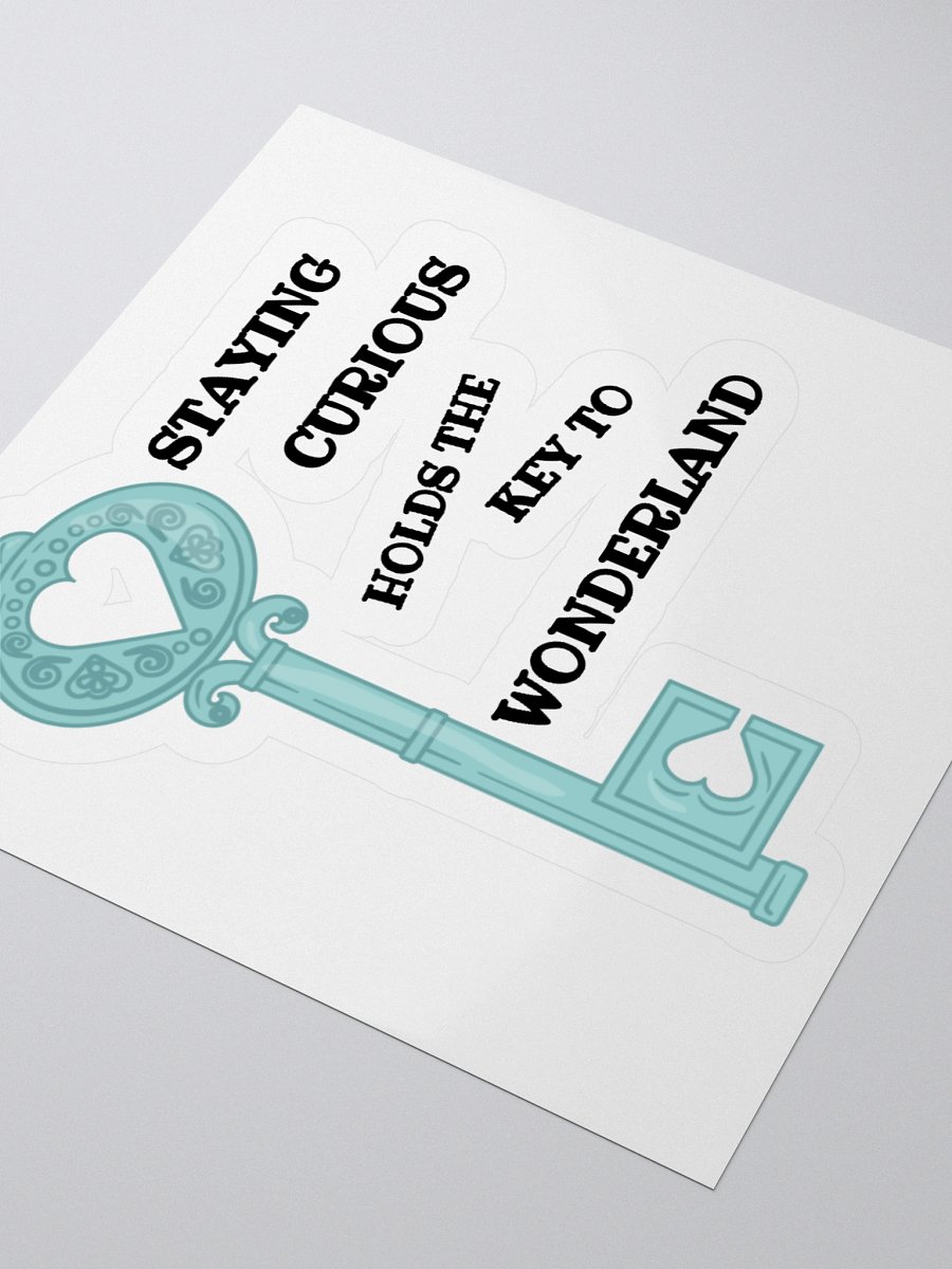 Stay Curious Kiss Cut Sticker product image (3)
