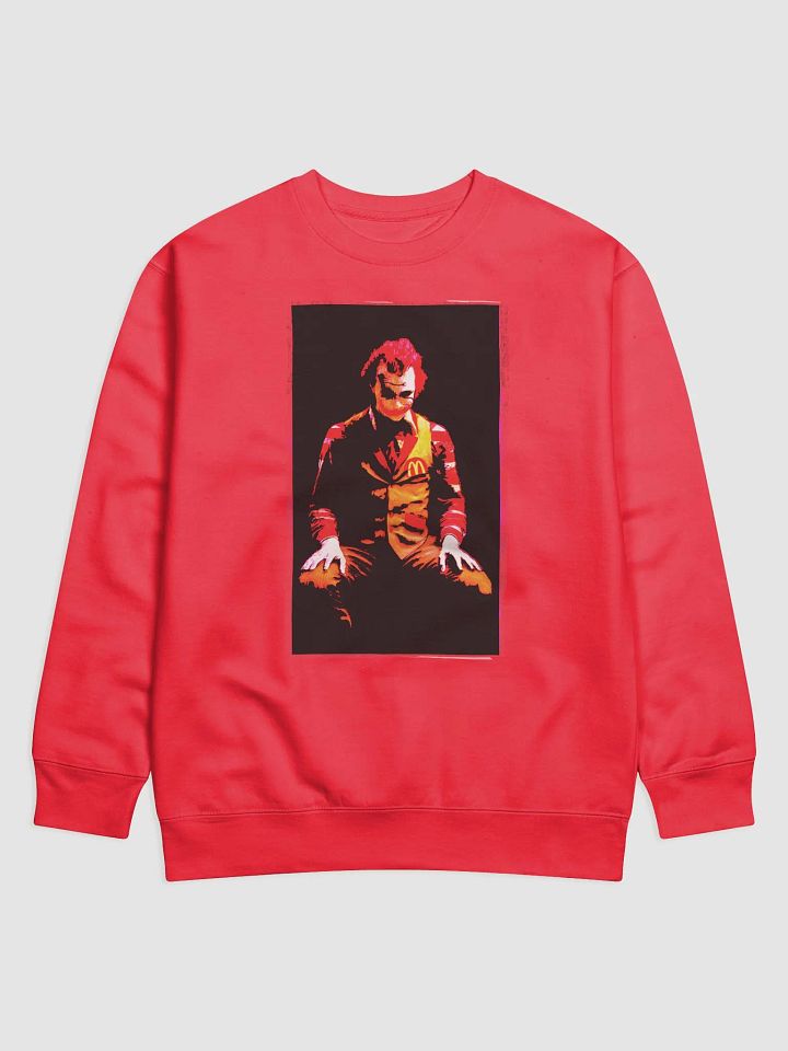 Whimsical Fast-Food Clown | Sweatshirt product image (6)