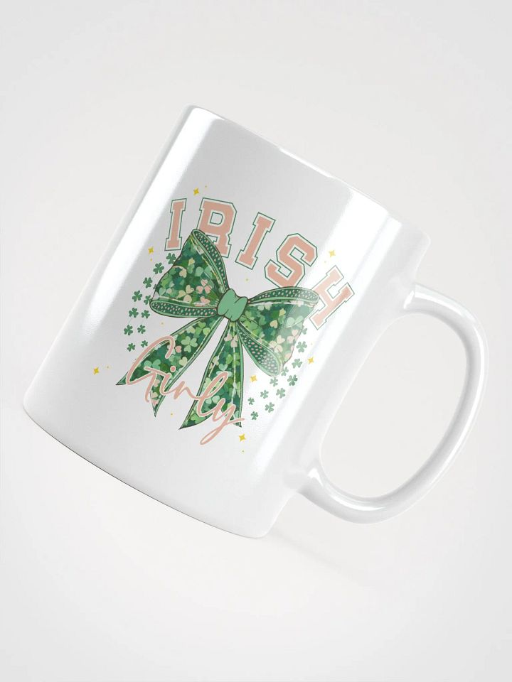 Irish Girly Green Bow Mug product image (2)