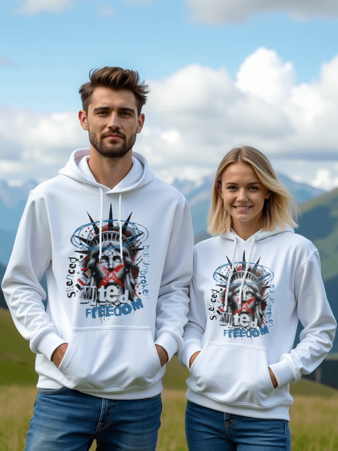 Muted Freedom | Gildan Classic Unisex Hoodie product image (1)