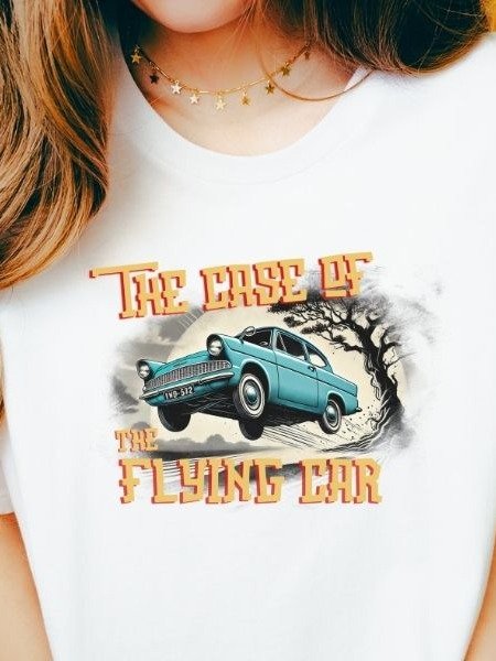 Ford Anglia Funny Vintage Pulp Mystery Harry Potter Shirt product image (2)