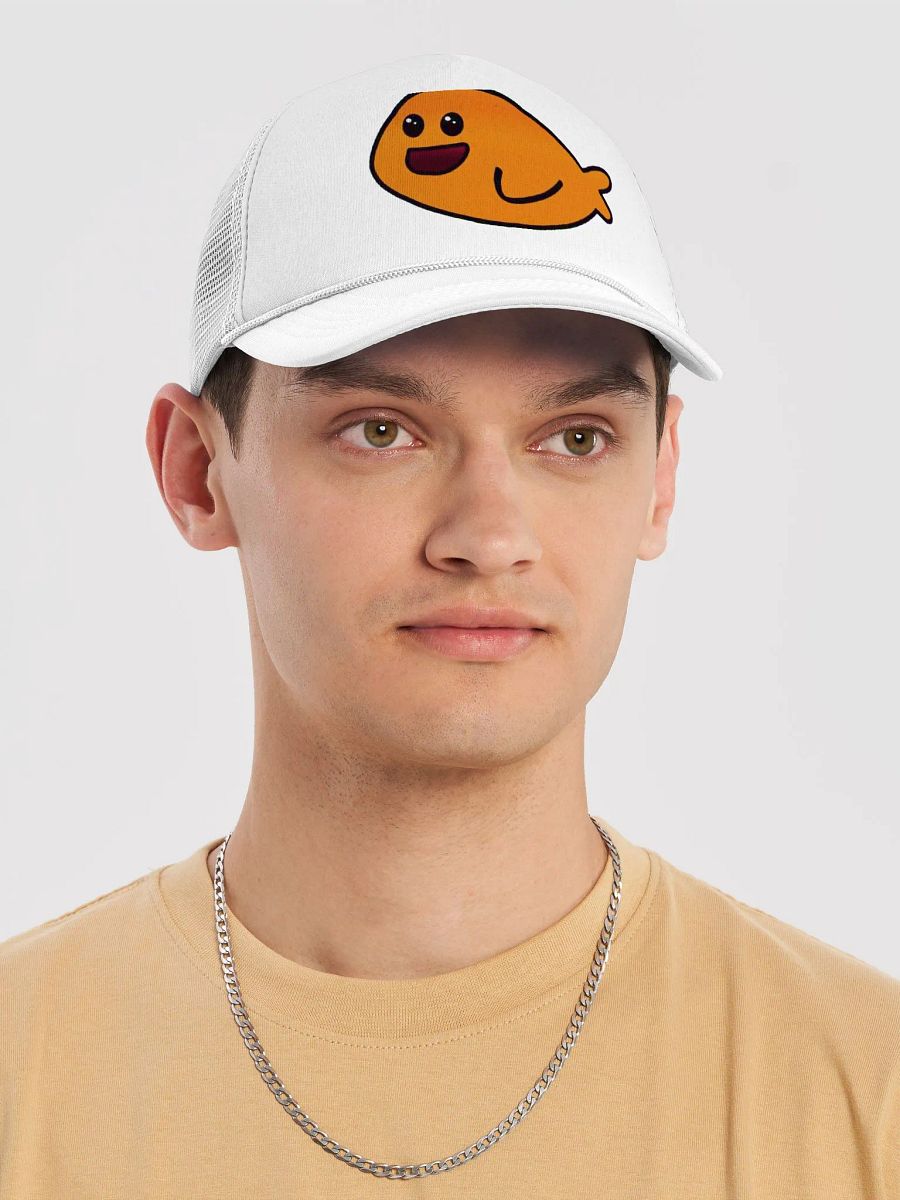Comfortable White Fish hat product image (5)